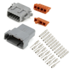 Amphenol Sine Systems ATM12PS-CKIT 12-Pin Receptacle & Plug ATM Connector Kit -- 40075 - Image