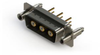 Combo D-Sub Conn, Plug, Da-3W3, Th; Product Range Edac - 52AJ1324 - Newark, An Avnet Company