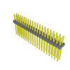 Headers, Male Pins - 612-MTSW-120-10-L-D-231-ND - DigiKey