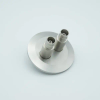 MHV Coaxial Feedthrough, 2 Pins, Grounded Shield, 2.16″ QF / KF Flange - A0477-3-QF - MPF Products, INC.