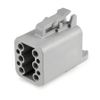 Amphenol Sine Systems ATP04-6P-CAP 6-Way Connector Receptacle, ATP Dust Cap, Gray - 40135 - Waytek, Inc.