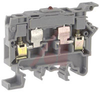 Terminal Block; 6.3 A; 600 V; Cartridge; 58 mm L x 43 mm H; 9.5 mm; 7 lb. in. - 70077232 - Allied Electronics, Inc.