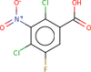 2,4-Dichloro-5-fluoro-3-nitrobenzoic acid -- 4654-7-53 - Image
