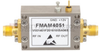 2 GHz to 18 GHz, Medium Power Broadband Amplifier with 16 dBm, 12 dB Gain and SMA -- FMAM4051 - Image