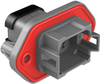 Rcpt Housing, 8Pos, Thermoplastic, Blk; Product Range Amphenol Sine/tuchel - 78Y0431 - Newark, An Avnet Company