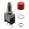 SWITCH PUSHBUTTON SPDT 6A 125V -- 558-MB2011SS1W03-CC - Image