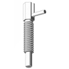 Hand-Retractable Spring Plungers, Body Thread Length=20.3 mm | 0.800 in, , Body Thread Size=1/4-20 -- IC-RSPL05