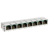 Modular/Ethernet Connector (RJ45) Jacks With Magnetics -- 0874-1X8T-66-F-ND - Image