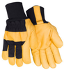 Red Steer 59360 Black XL Grain Pigskin Canvas/Leather Driver's Gloves - Wing Thumb - 046065-59384 - 046065-59384 - R. S. Hughes Company, Inc.