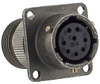 Circular Conn, Rcpt, Size 12, 8Pos, Wall; Product Range Amphenol Industrial - 85J9230 - Newark, An Avnet Company