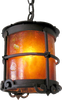 Old Castle 6 inch Pendant:Iron Chandeliers - Ch102.6 - Steven Handelman Studios