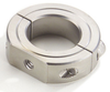 Two Piece Steel Clamp Type Stackable Shaft Mounting Collars -- 19L012CP - Image