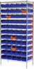 Shelving, Wire Shelving Kit, 18x36x74, 60 Bins - AWS183636468BK - Akro-Mils, Inc.