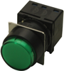 Panel Mount Indicator, Led, 16Mm, Green, 24V; Led Color Idec - 92T0465 - Newark, An Avnet Company