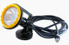 120 Volt Light Magnetic Mount - Polyurethane - 25 foot 6/3 Cord - Blasting Light - Decontamination -- WAL-M-PUR-120V-25