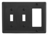 Standard Wall Plate -- NP226BK - Image