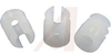 Spacer; Nylon 6/6; Panel Mount; Natural; 1/4 in.; #6 M3.5; 0.234 +0.003 in. - 70208537 - Allied Electronics, Inc.