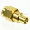 MCX Jack to SMA Male (Plug) Adapter, High Temp, 1.25 VSWR -- SM4796 - Image