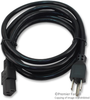 Power Cord Nema5-15P/iec, 6.6Ft, 15A Black; Connector Type A Multicomp - 11J3566 - Newark, An Avnet Company