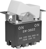 Rocker Switch, Dpdt, 30A, 250V, White; Switch Operation Nkk Switches - 51R5798 - Newark, An Avnet Company