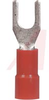 Fork Crimp Terminal; Crimp Connector; 22 to 18 AWG; 600 V; Copper; Vinyl; Fork - 70092500 - Allied Electronics, Inc.