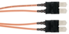 Ceramic Terminated 62.5-Micron Multimode GSA Fiber Optic Cable, SC-SC, Simplex Riser, 3-m (9.8-ft.) - EFN4030-003M - Visual Sound, Inc.