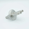 SHV-5 Coaxial Feedthrough, 2 Pins, Grounded Shield, Double-Ended, 2.16″ QF / KF Flange - A0859-1-QF - MPF Products, INC.