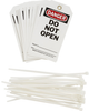 Brady B-851 Black / Red on White Polyester Equipment Safety Tag - 3 in Width - 5 3/4 in Height - 76176 - 754473-76176 - R. S. Hughes Company, Inc.