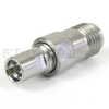 SMA Female (Jack) to SMP Male (Plug) Full Detent Adapter, Passivated Stainless Steel Body, High Temp, 1.2 VSWR -- SM8811 - Image