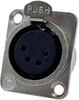 Xlr Connector, Rcpt, 4Pos, Panel; No. Of Contacts Io Audio Technologies - 93AJ2394 - Newark, An Avnet Company