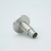 MHV Coaxial Feedthrough, 1 Pin, Grounded Shield, 1.18″ QF / KF Flange - A0477-1-QF - MPF Products, INC.
