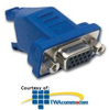 Hubbell VGA Plug-n-Play, 15-Pin Female to 8-Pin Female AV.. -- 15A6P1