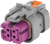 Automotive Housing, Plug, 4Pos, Key C; Product Range Te Connectivity - 22AJ1999 - Newark, An Avnet Company