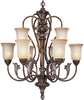 Large Chandeliers-Glass Shade - 237609 - Light Center (The)