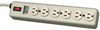 Power Strip, 6 Outlet, 15A, 120V, 15Ft; No. Of Outlets Eaton Tripp Lite -- 90F2097