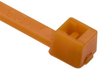 Cable Tie, 100Mm, Pa6.6, 18Lb, Orange; Cable Tie Material Hellermanntyton - 75Y3542 - Newark, An Avnet Company