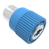 Captive Screw, 4-40 Thread, Press-in, TORX®/Slot Combination Blue Knob - 4C-TS-04-2P0-K008 - Southco