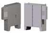 UL Type 4X Floor Standing Enclosure with UL Listed Air Conditioner -- 626012-4XSFDTEx - Image