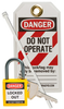 Yellow Compact Lock Personal Kit - 123147 - Brady Corporation