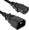 Power Cord Iec60320C-13/14, 1M, 10A, Black; Connector Type A Qualtek Electronics - 17B6600 - Newark, An Avnet Company