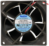 80x80x38mm, 12 VDC, 30.657 CFM, 2 Wire Leads, Ball Bearing DC Axial Fan -- FAD1-08038CBAW12 - Image