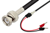 BNC Male to Mini Banana Plug Cable 36 Inch Length Using RG58 Coax - PE33557-36 - Pasternack
