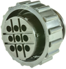 Circular Connector Plug Size 17, 9 Position Free Hanging; Product Range Amp - Te Connectivity - 92F8387 - Newark, An Avnet Company