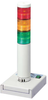 Signal Light Tower Signal Light Tower, 24Vdc, 6.5W; No. Of Stacks / Tiers Patlite (U.s.a.) - 51R1117 - Newark, An Avnet Company