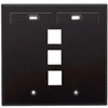 QuickPort Wallplates - 42080-3EP - Leviton Manufacturing