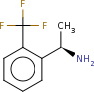 (R)-1-[2-(Trifluoromethyl)phenyl]ethylamine -- 3830-3-R2 - Image