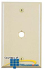 Allen Tel Plastic Flush Wall Plates with 3/8" Hole.. - CT103 - TelephoneStuff.com