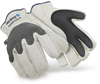 Hexarmor Steelleather III 5033 Gray/White 9 Grain Cowhide Leather/Superfabric Cut-Resistant Gloves - ANSI 5, EN 388 5 Cut Resistance - Uncoated - 5033 SZ 9 - 5033 SZ 9 - R. S. Hughes Company, Inc.