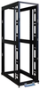 42U SmartRack 4-Post Mid-Depth Open Frame Rack, Expansion Version - no sides, doors or roof -- SR42BMDEXPNDNR3 - Image