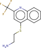 4-(2-Aminoethylthio)-2-(trifluoromethyl)quinoline - 7H69-3-X0 - SynQuest Laboratories, Inc.